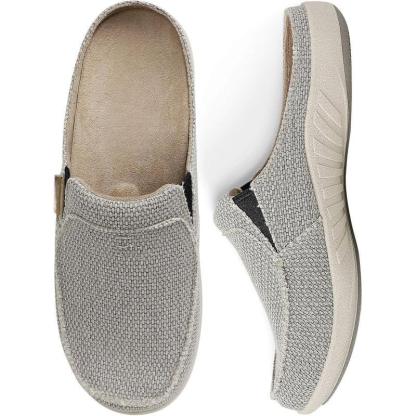 Anti Odor Canvas Slippers – Comfort for Daily Wear - Cloud Cushion Slides