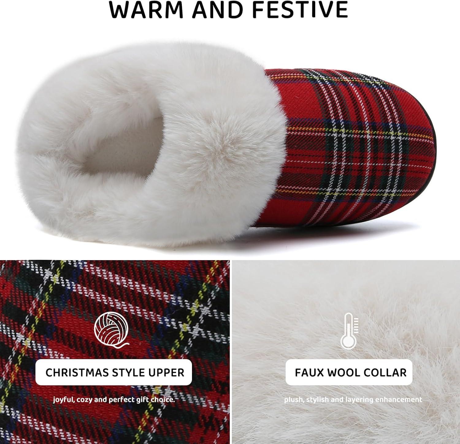 Christmas Pattern Anti Slippers – Cozy Festive Comfort - Cloud Cushion Slides