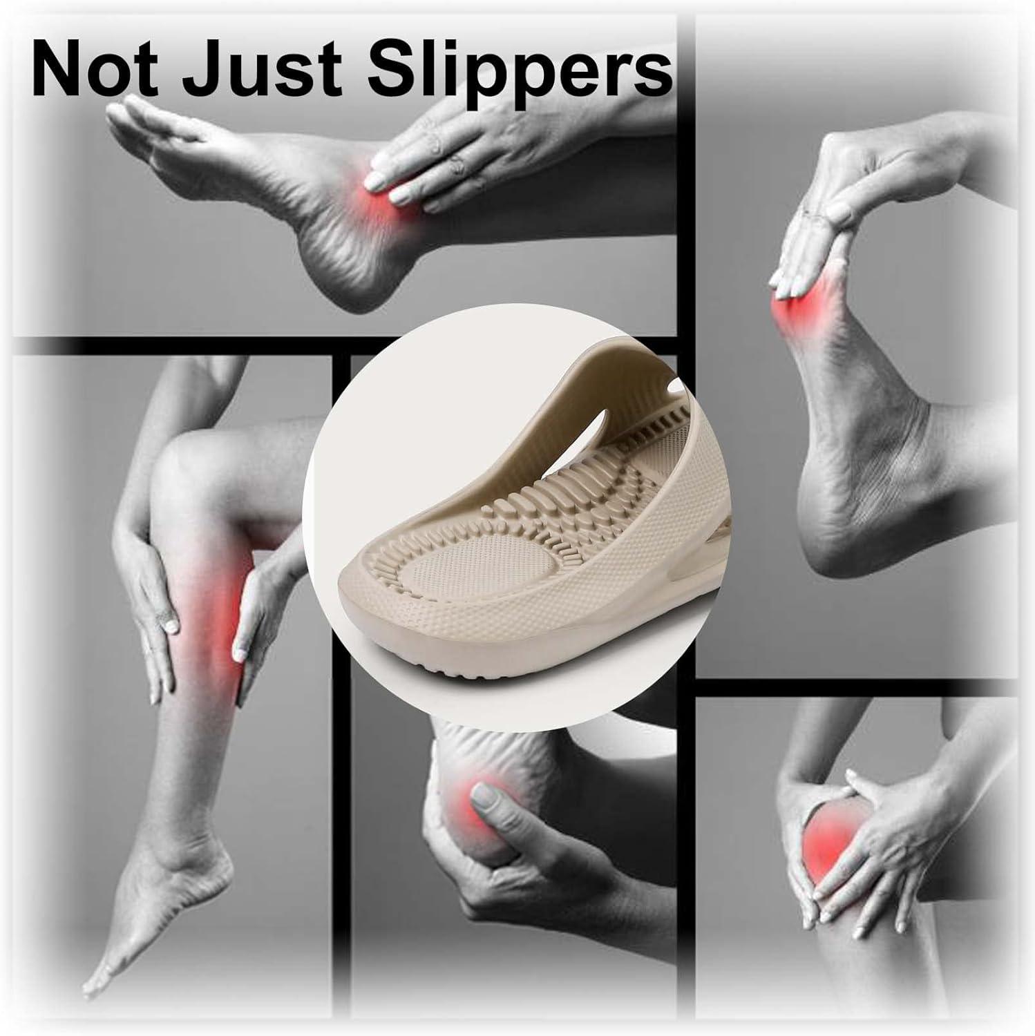 Home Gym Bath Massaging Slippers – Foot Relief and Relaxation - Cloud Cushion Slides