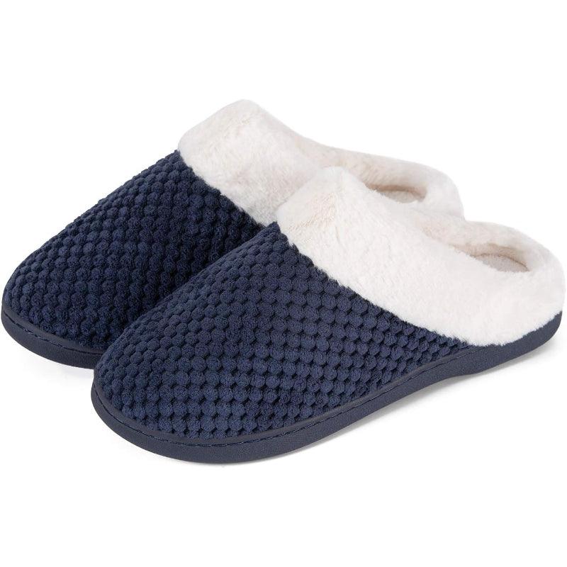 Soft Warm And Comfortable Indoor Fleece Lined Slippers