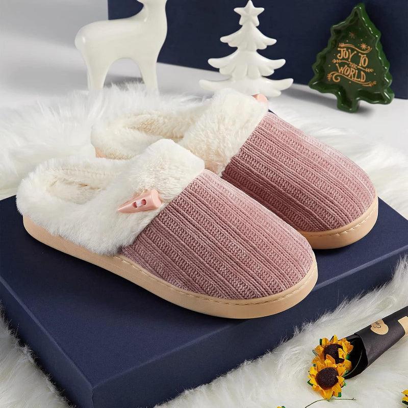 Comfy Memory Plush Slippers