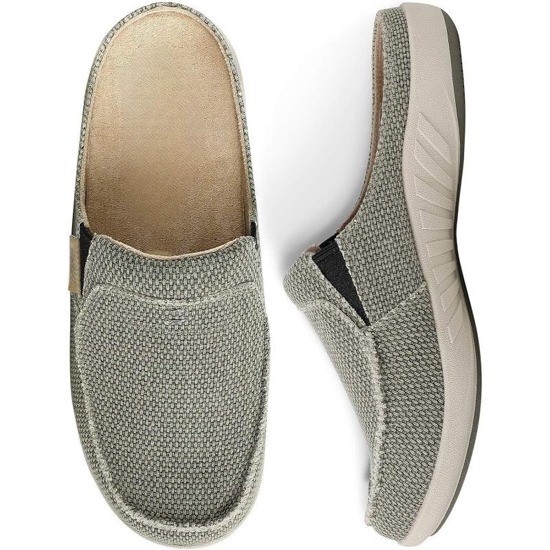 Anti Odor Canvas Slippers – Comfort for Daily Wear - Cloud Cushion Slides