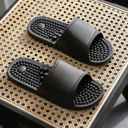 Comfy Point Acupressure Slippers – Foot Therapy for Daily Relaxation - Cloud Cushion Slides