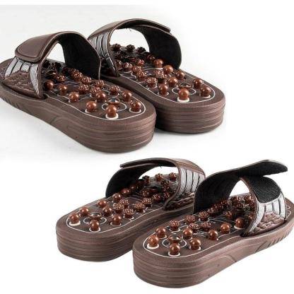Reflexology Acupressure Slippers – Foot Therapy for Pain Relief - Cloud Cushion Slides