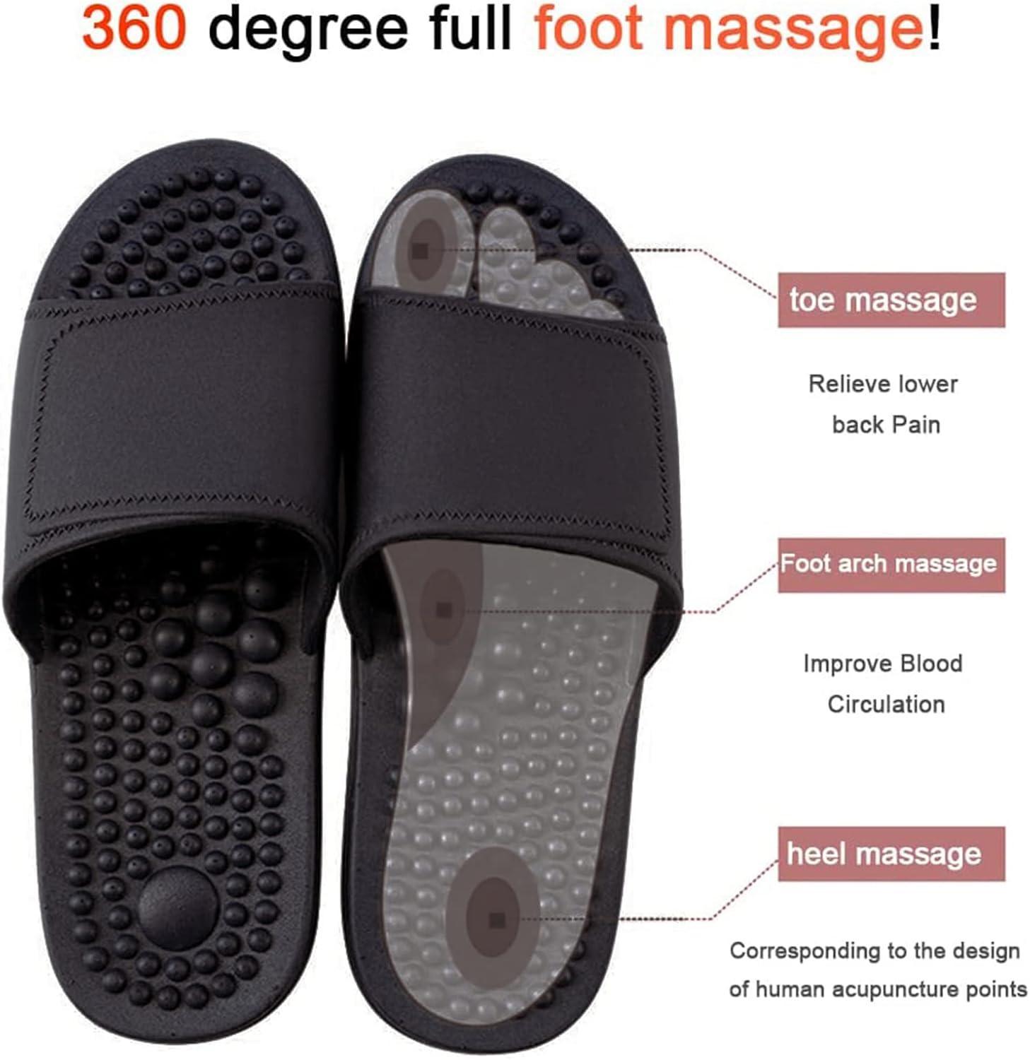 Comfy Point Acupressure Slippers – Foot Therapy for Daily Relaxation - Cloud Cushion Slides