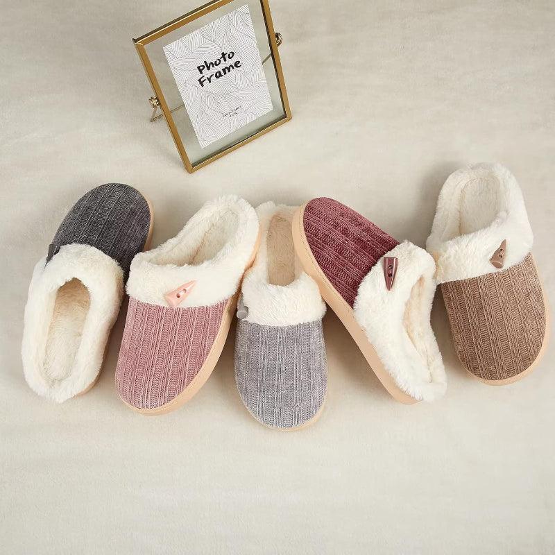 Comfy Memory Plush Slippers