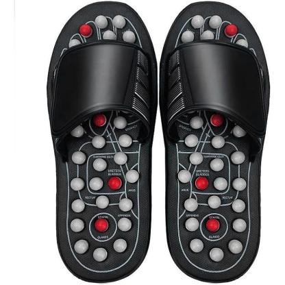 Reflexology Acupressure Slippers – Foot Therapy for Pain Relief - Cloud Cushion Slides