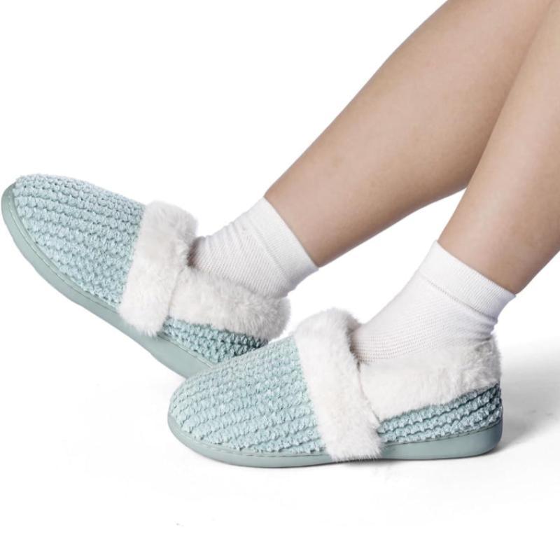 Closed Back Plush Slippers