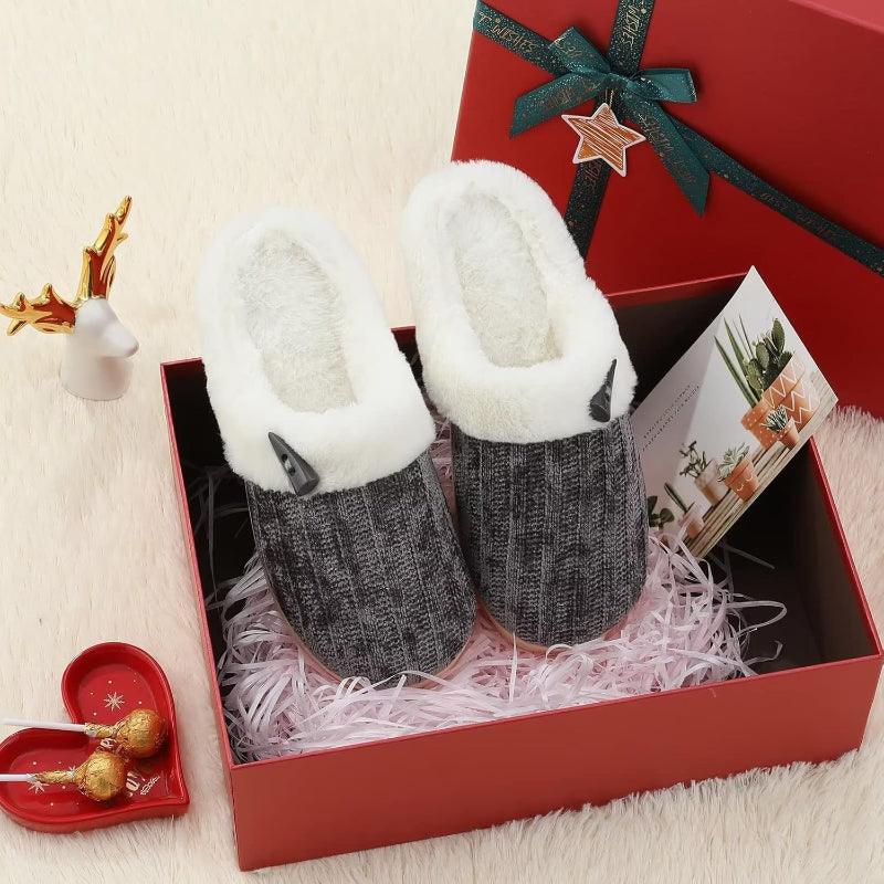 Comfy Memory Plush Slippers
