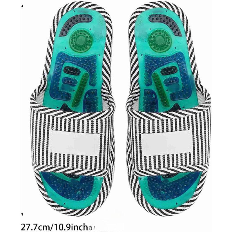 Magnetic Acupoint Slippers – Comfort and Circulation Support - Cloud Cushion Slides