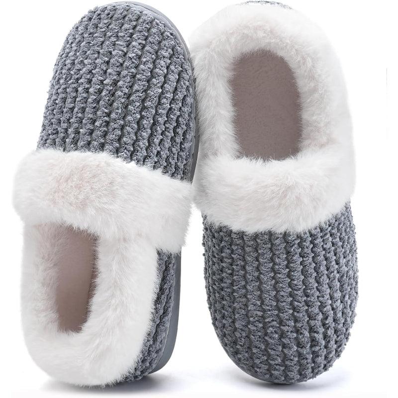 Closed Back Plush Slippers