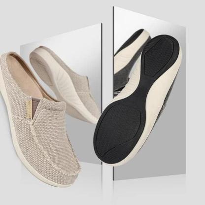 Anti Odor Canvas Slippers – Comfort for Daily Wear - Cloud Cushion Slides