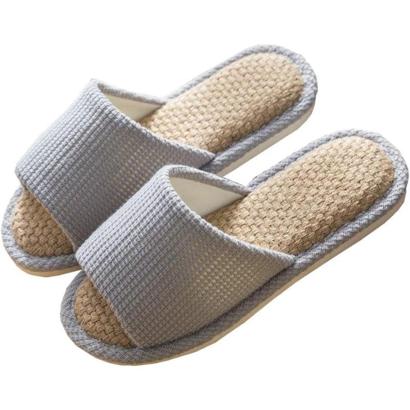 Anti Odor Flax Slippers