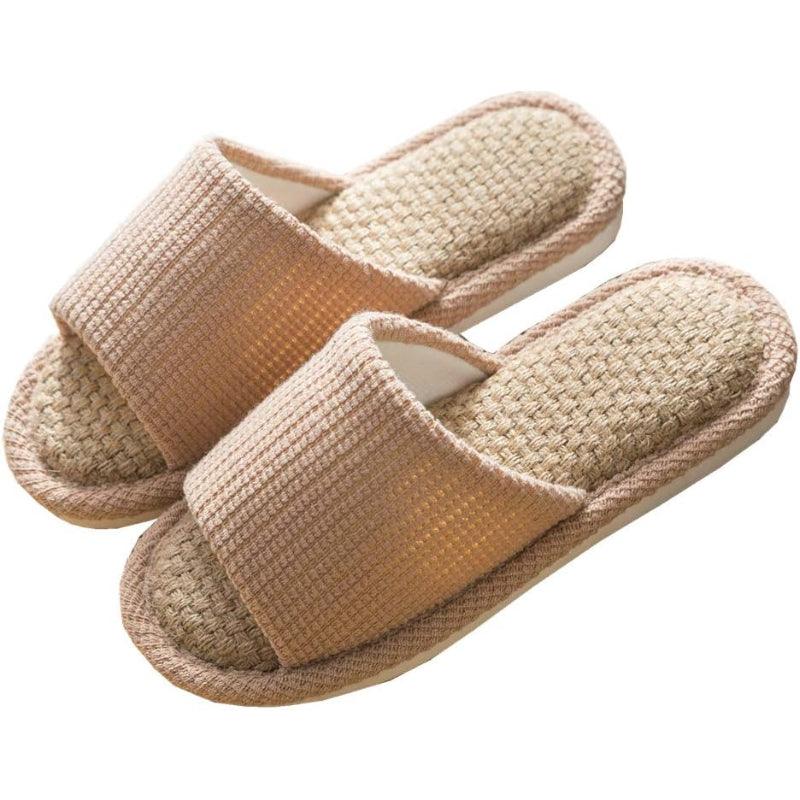 Anti Odor Flax Slippers