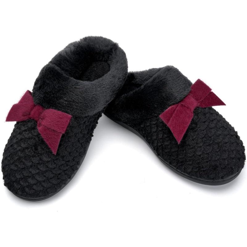 Plush Memory Foam Support Comfy Anti Skid Slippers