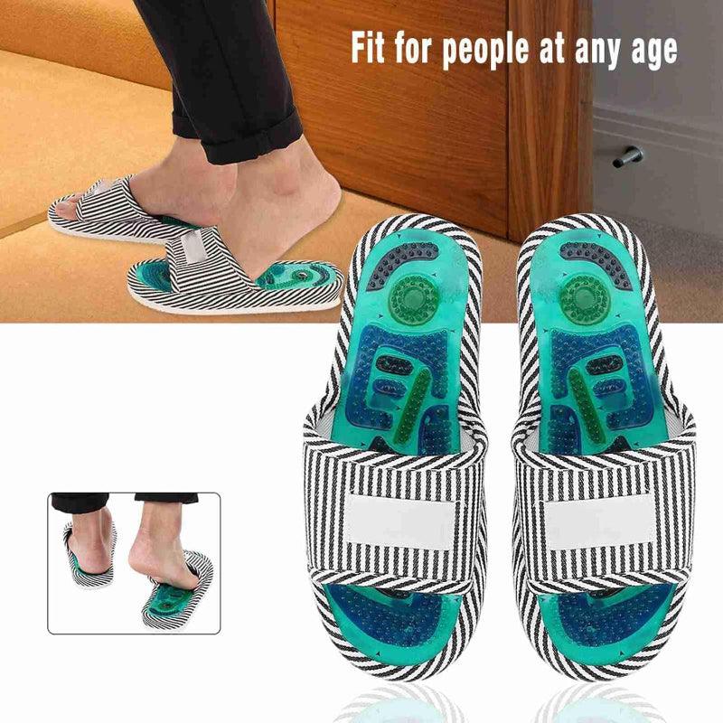 Magnetic Acupoint Slippers – Comfort and Circulation Support - Cloud Cushion Slides