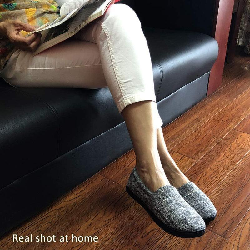 Closed Back Indoor Slippers – Secure Comfort for Everyday Wear - Cloud Cushion Slides