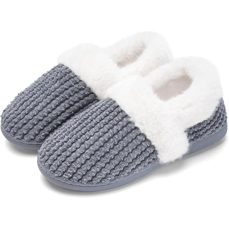 Closed Back Plush Slippers