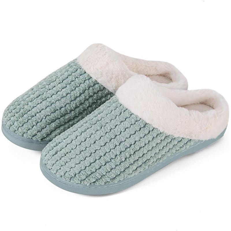 Soft Warm And Comfortable Indoor Fleece Lined Slippers