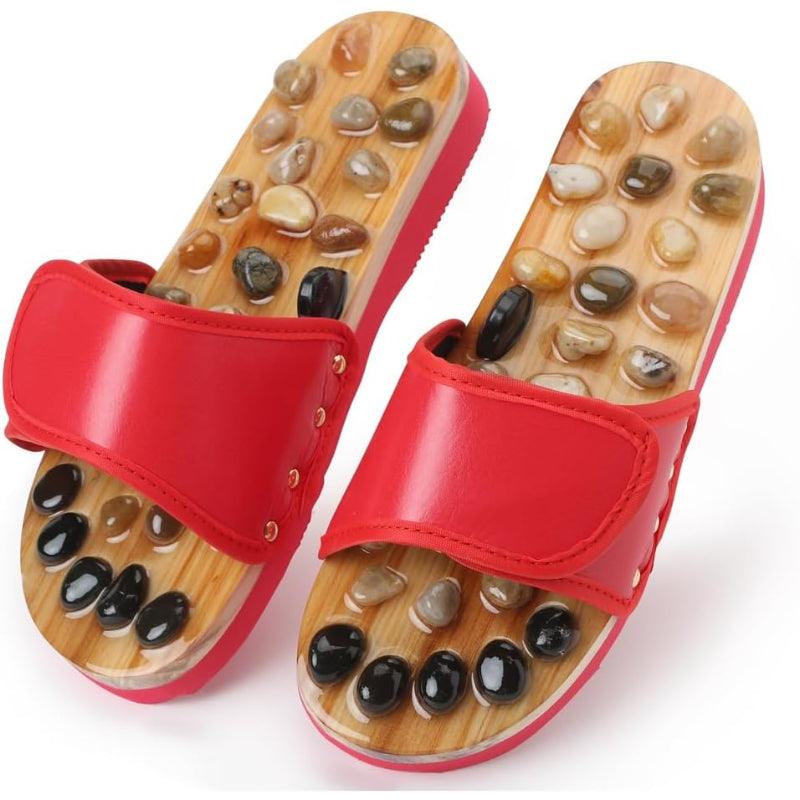 Adjustable Stone Massaging Slippers 