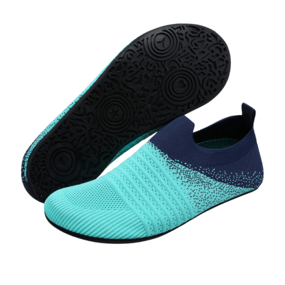 Knit Pattern Slippers - Versatile Wear And Styling - Cloud Cushion Slides
