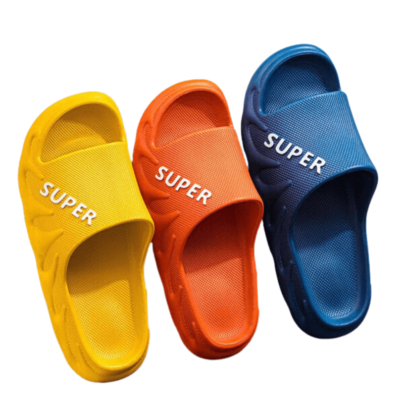 Textured Grip Slides - Designed For Versatile Daily Wear - Cloud Cushion Slides
