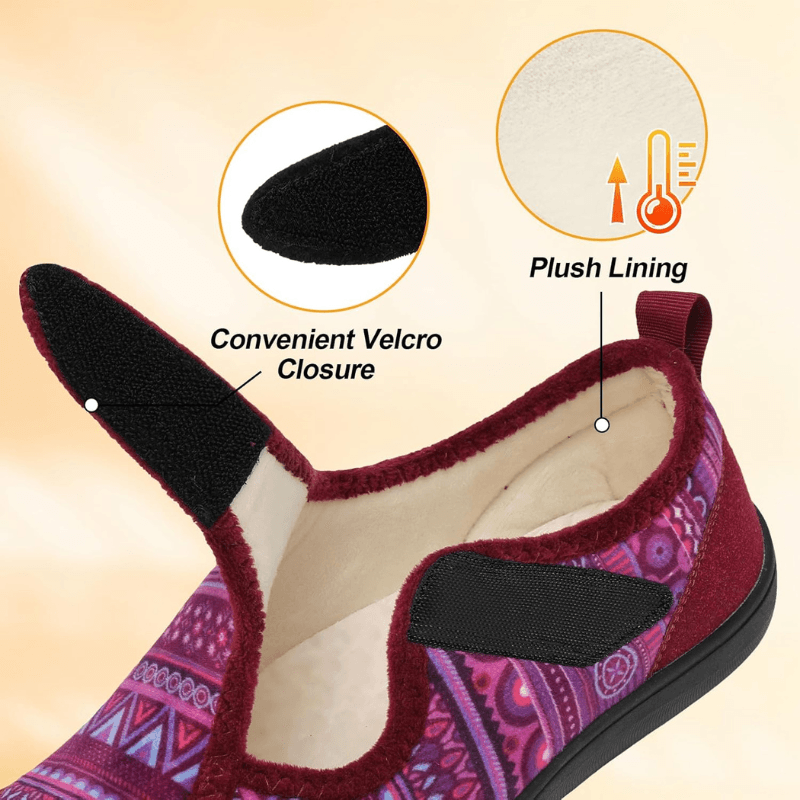 Tribal Patterned Slippers – Versatile Use for Daily Wear - Cloud Cushion Slides