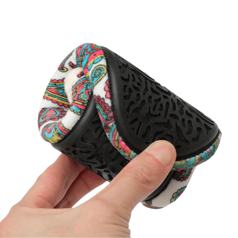 Paisley Indoor Slippers &ndash; Soft and Cozy Footwear for Home - Cloud Cushion Slides