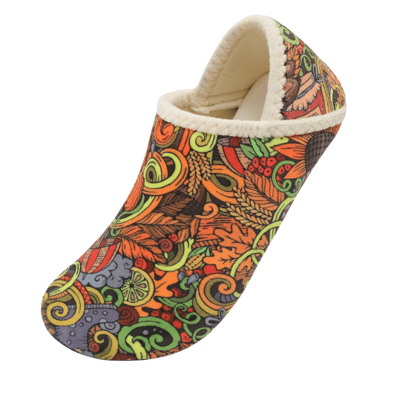 Autumn Themed Slippers – Seasonal Comfort for Everyday Use - Cloud Cushion Slides