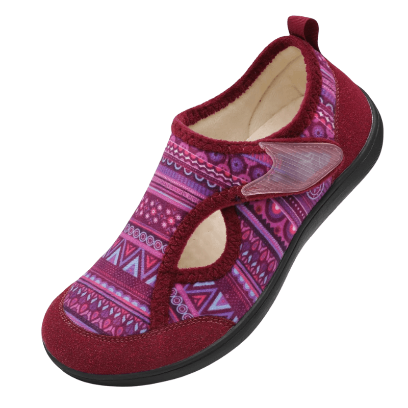 Tribal Patterned Slippers – Versatile Use for Daily Wear-Cloud Cushion Slides