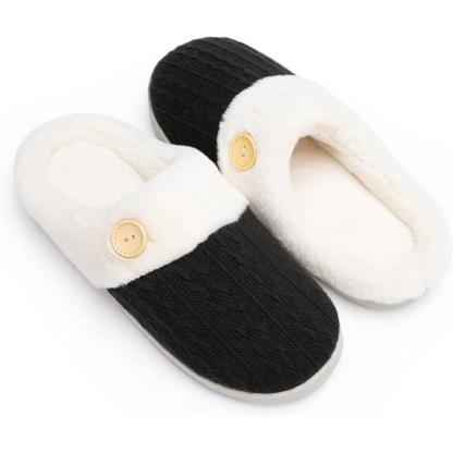 Knitted house slippers - Designed for Convenience and Versatility - Cloud Cushion Slides