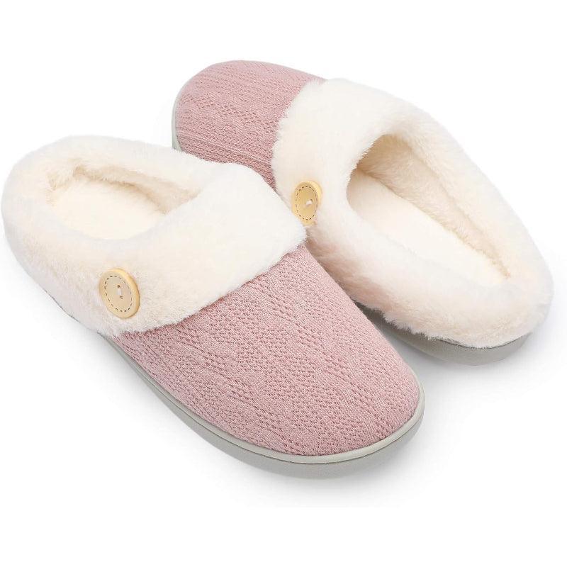 Knitted house slippers - Designed for Convenience and Versatility - Cloud Cushion Slides