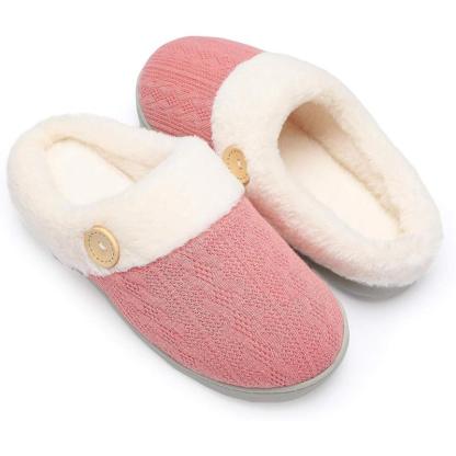 Knitted house slippers - Designed for Convenience and Versatility - Cloud Cushion Slides