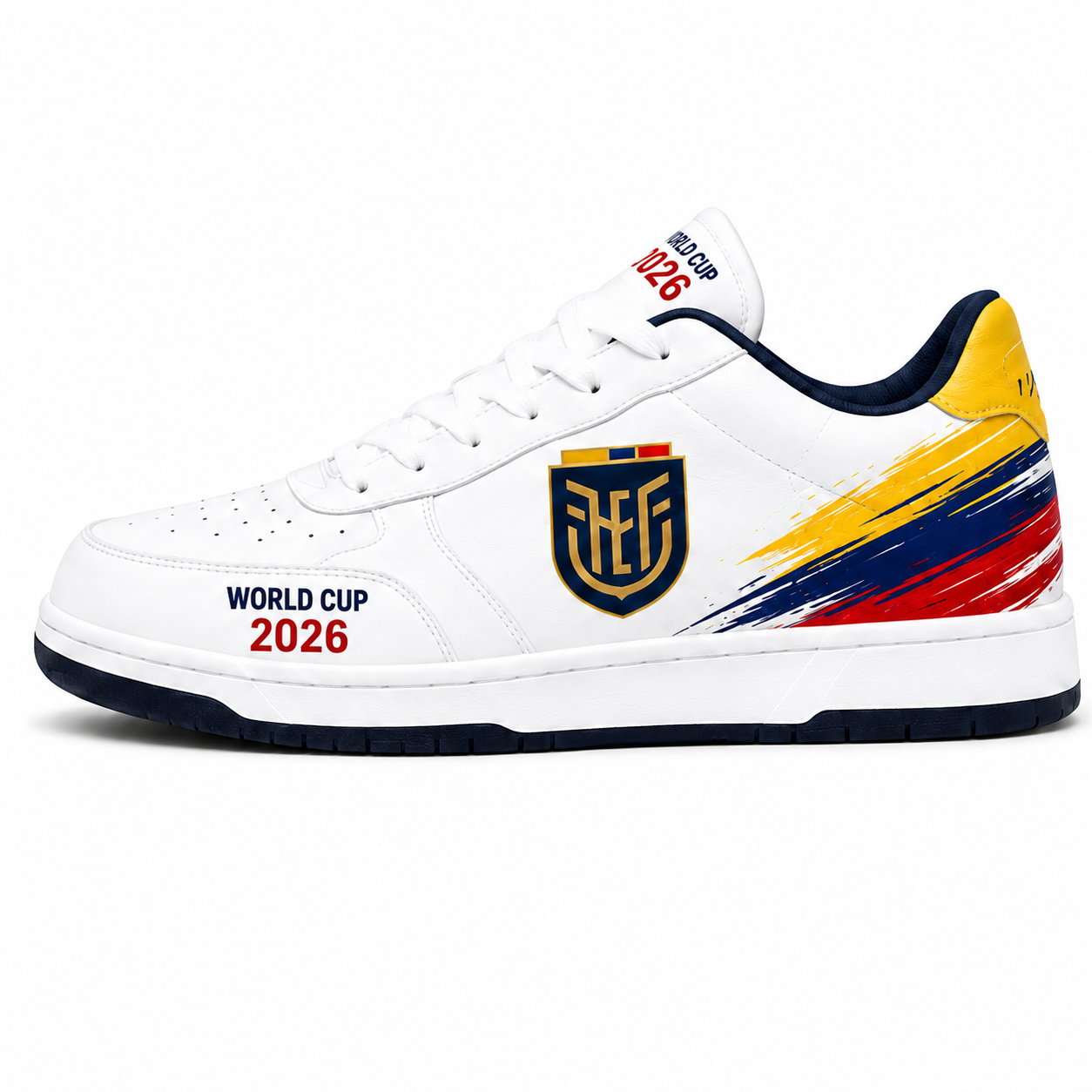World Cup 2026 Ecuador Football Fan Printed Shoes