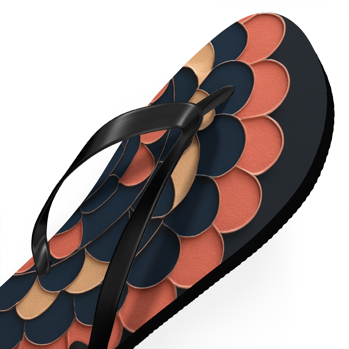 Ranunculus Spiral Pulse Array soft sole flip flops