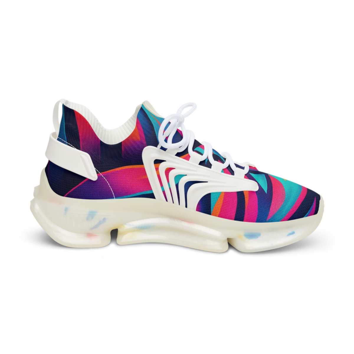 Mantis Shrimp Spectrum Burst custom sneakers