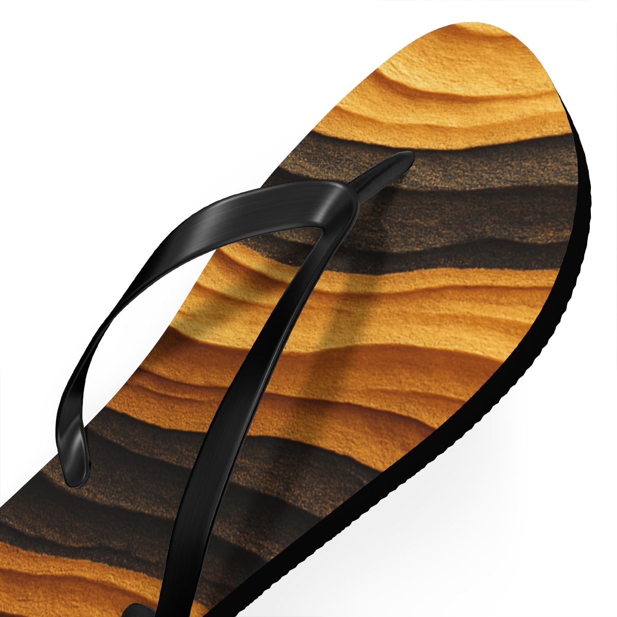 Auric Sediment Wavefront colorful rubber flip flops