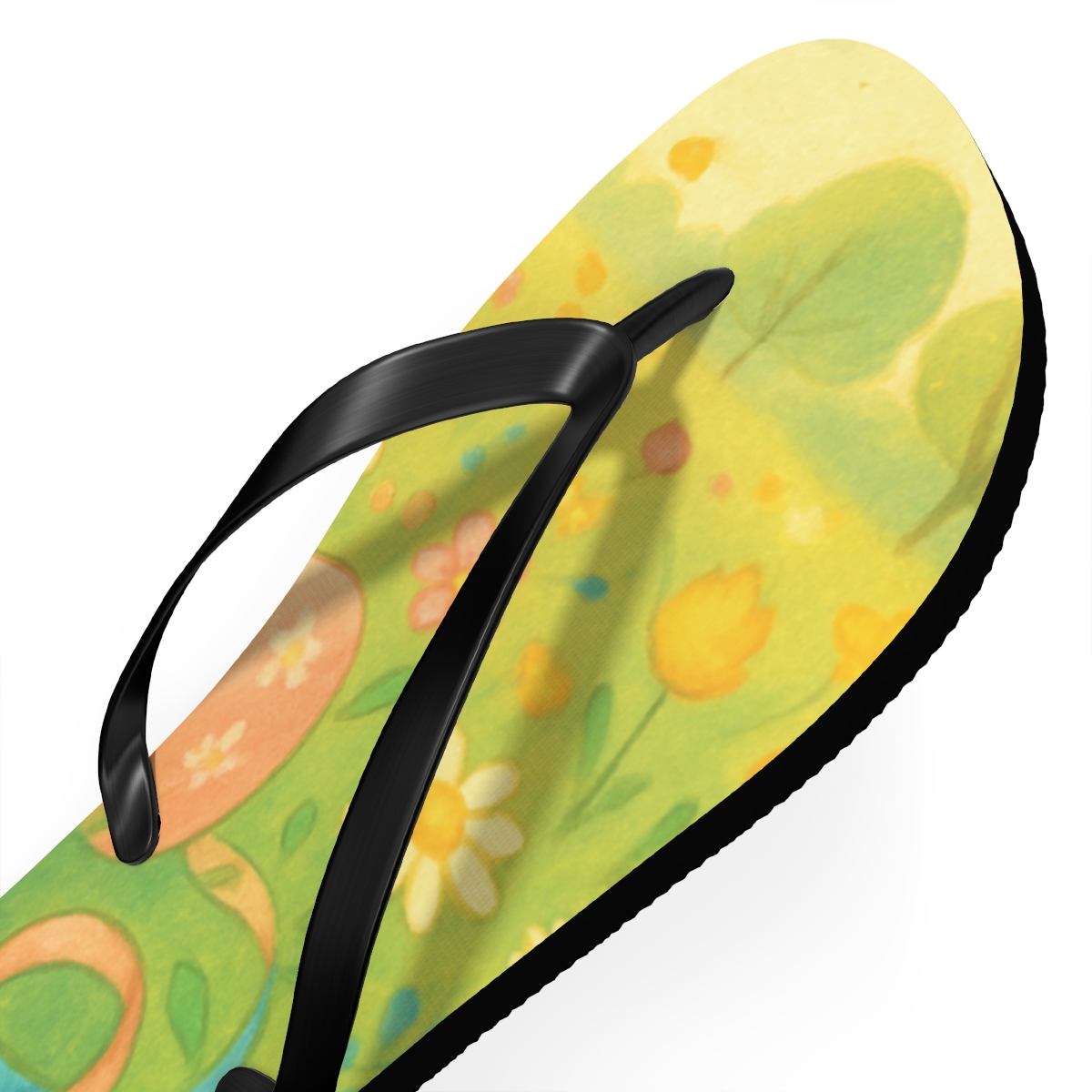 Spring Ribbon Egg Meadow soft sole flip flops
