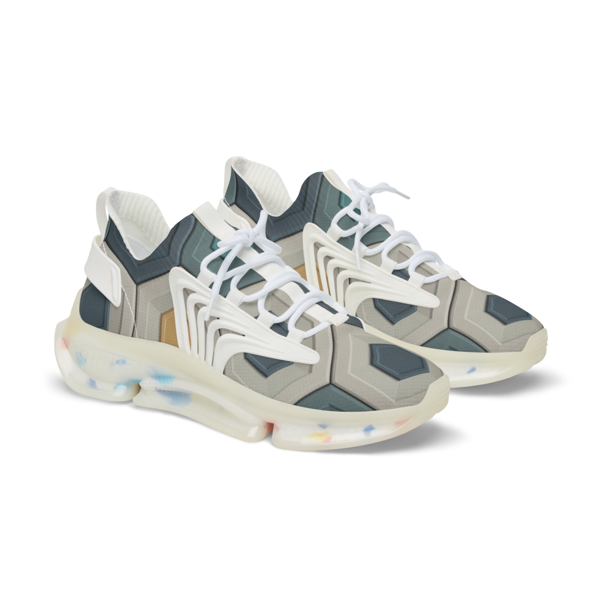 Hex Drift Microfacet Quilt premium sport sneakers