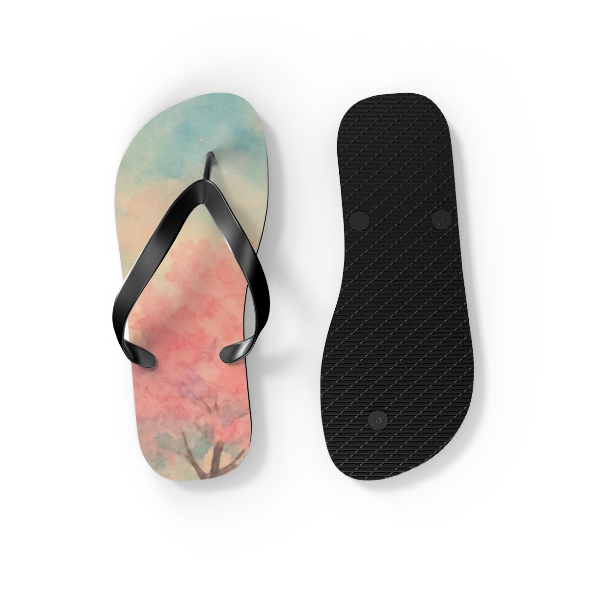 Blossom Drift Flip Flops