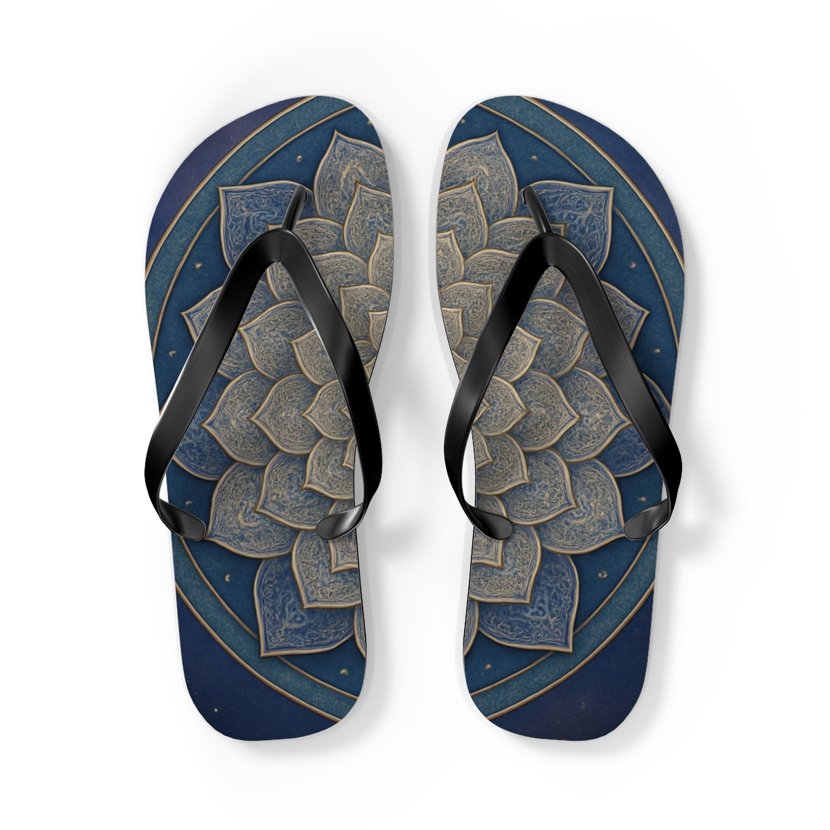 Celestial Blossom Breeze Flip Flops