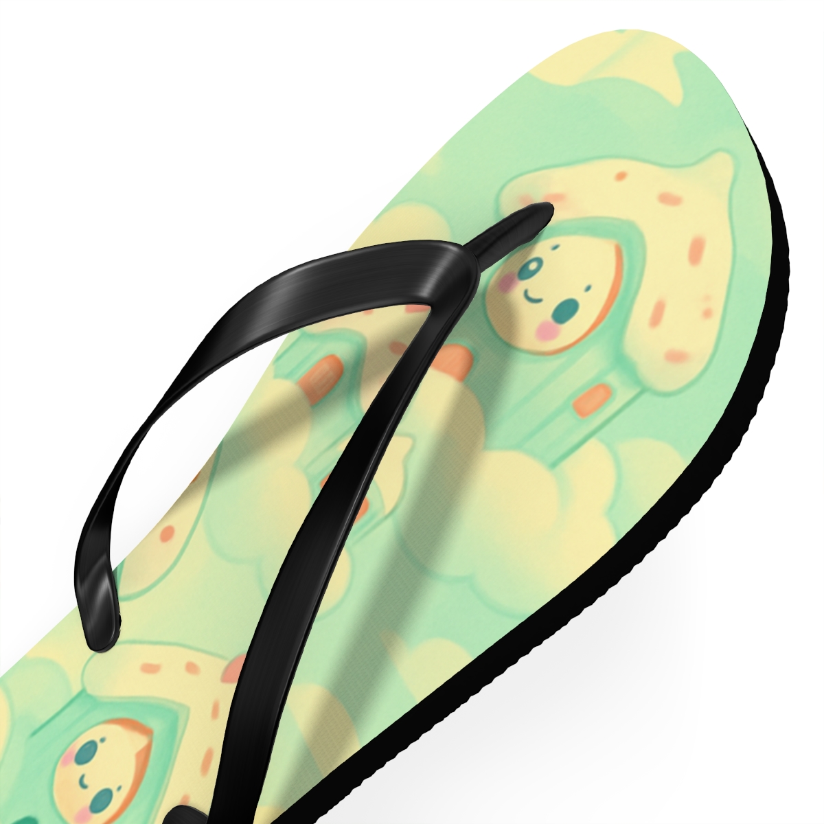 Cupcake Cloud Cottage custom flip flops