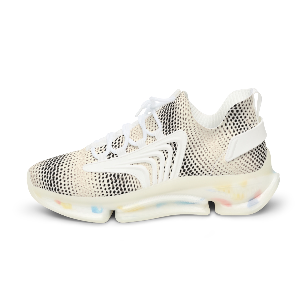 Microdot Nebula Halftone Sweep custom sneakers