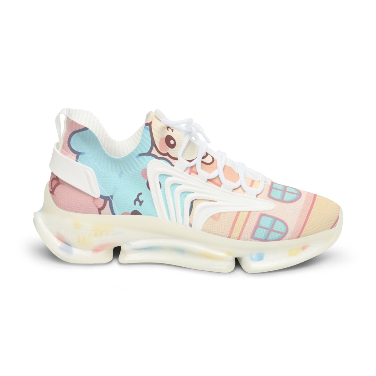 Cotton Candy Alpaca Parade stylish casual sneakers