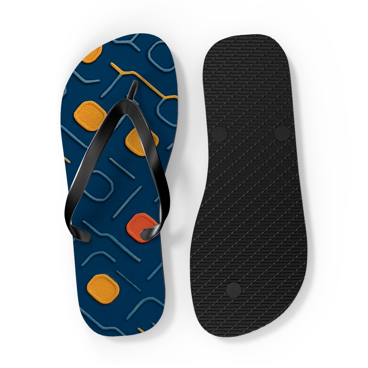 Microtile Comet Circuit stylish summer flip flops