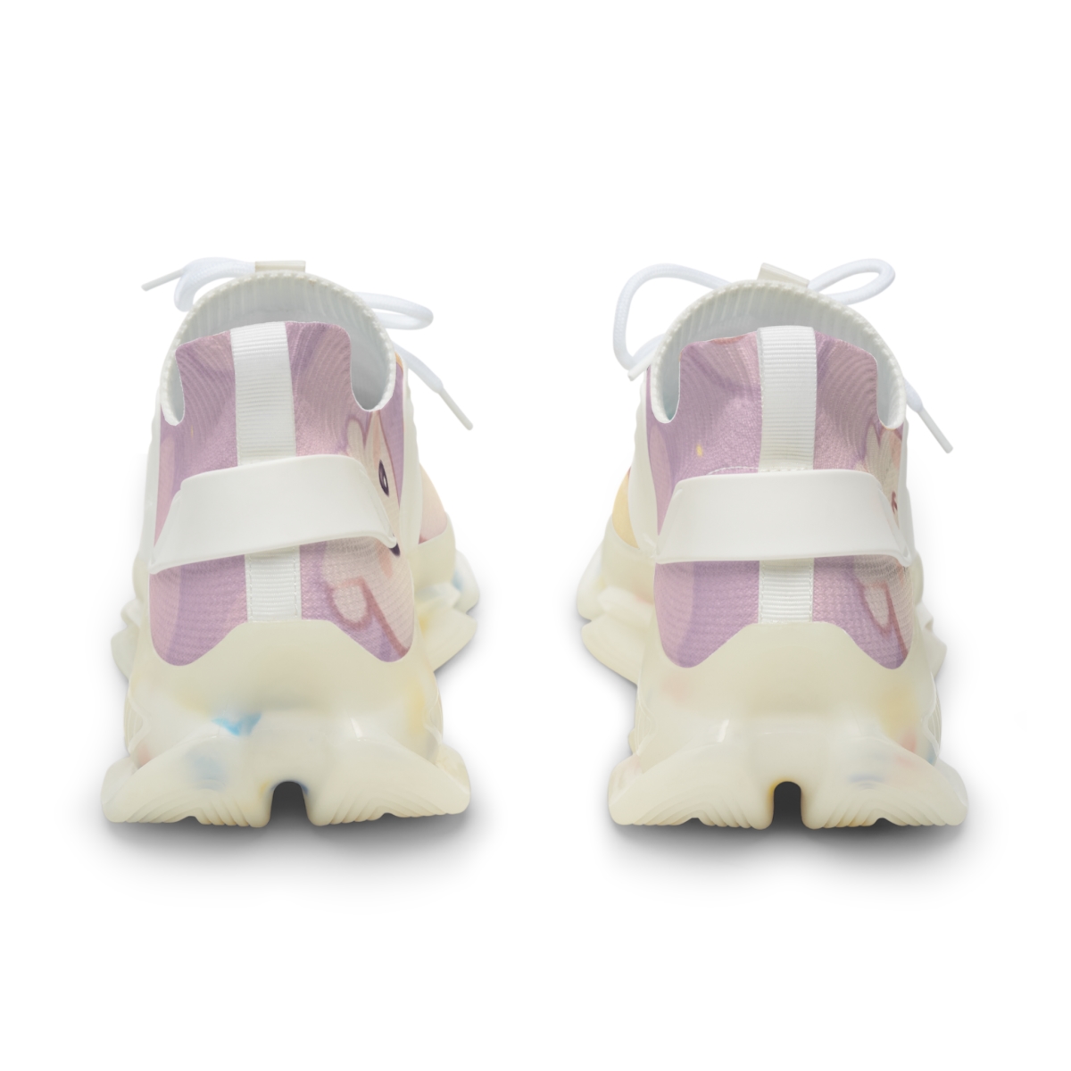 Moonlit Marshmallow Bunnies premium sport sneakers