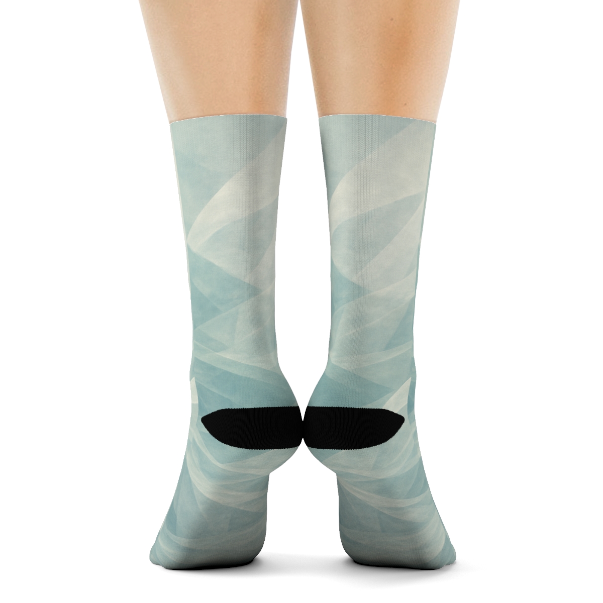 Prism Drift Facet Weave personalized cozy socks