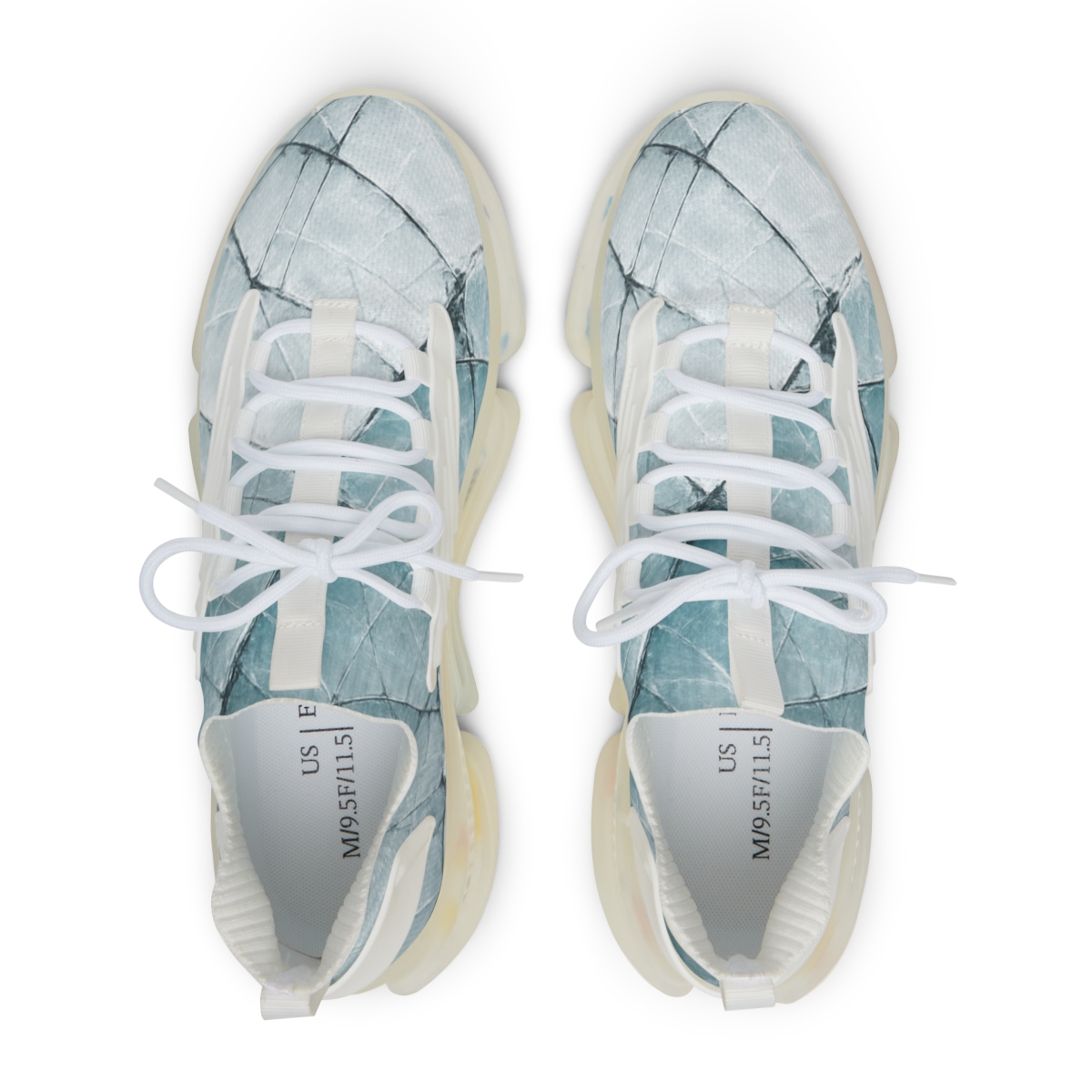 Crystal Shear Lattice comfortable running sneakers