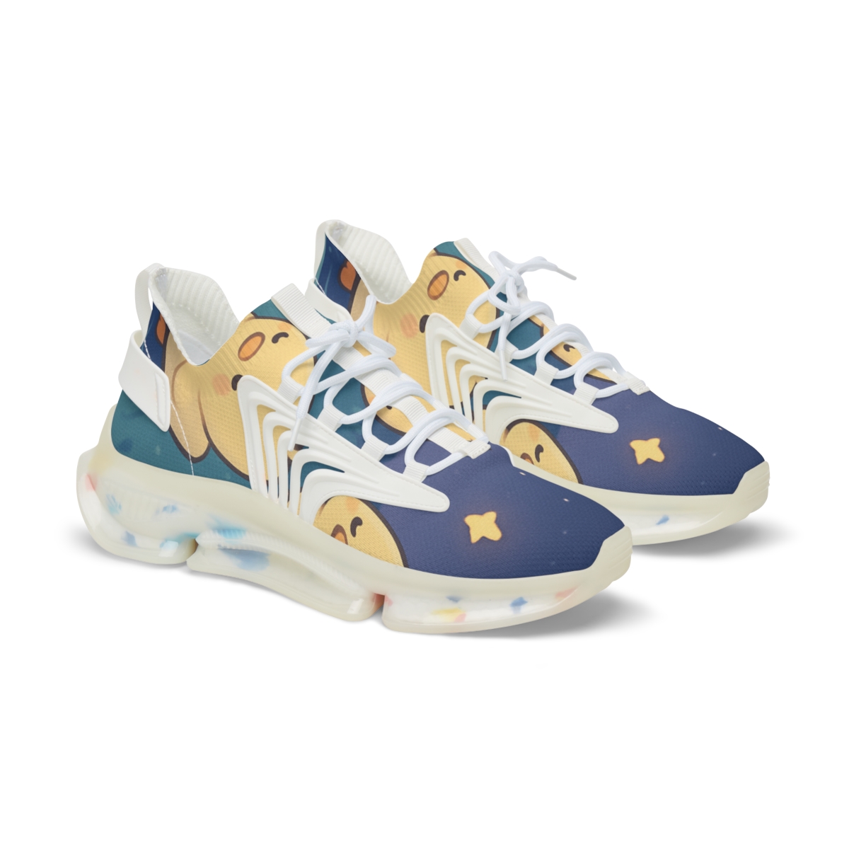 Starlit Puddle Ducklings designer branded sneakers