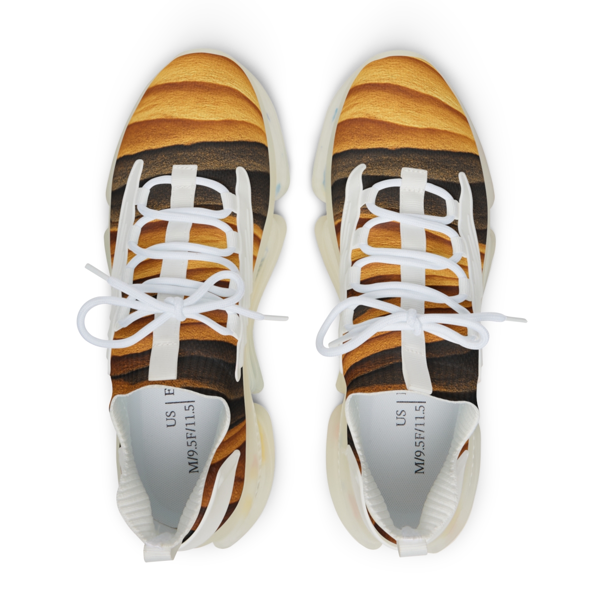 Auric Sediment Wavefront custom sneakers